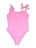 Unbranded Solid Pink One Piece Swimsuit Size L (estimated) - photo 1