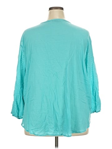 L-RL Lauren Active Ralph Lauren 3/4 Sleeve T-Shirt (view 2)
