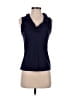 J. McLaughlin 100% Spandex Blue Sleeveless Blouse Size XS - photo 1