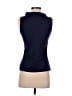J. McLaughlin 100% Spandex Blue Sleeveless Blouse Size XS - photo 2