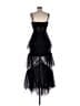 BCBGMAXAZRIA 100% Polyester Black Cocktail Dress Size 6 - photo 2