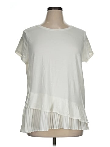Simply Vera Vera Wang Short Sleeve Top (view 1)