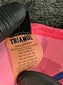 Triangl Color Block Blue Swimsuit Top Size S - photo 4