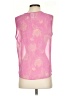 CAbi 100% Polyester Pink Sleeveless Blouse Size S - photo 2