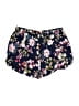 Primark 100% Viscose Floral Blue Shorts Size 6 - photo 2