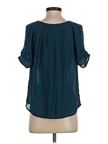 Joie Short Sleeve Silk Top (view 2)