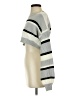 Shein 100% Acrylic Stripes Silver Turtleneck Sweater Size XS - photo 5