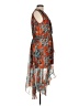 Caroline Constas Paisley Orange Cocktail Dress Size M - photo 4