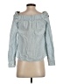 Jonathan Simkhai Blue Long Sleeve Blouse Size XS - photo 2