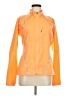 Athleta 100% Polyester Orange Track Jacket Size M - photo 1