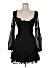 THATSSOFETCH 100% Polyester Black Cocktail Dress Size 6 - photo 1