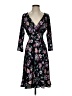 Leota Floral Black Cocktail Dress Size S - photo 1