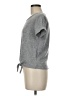 Caution to the Wind 100% Polyester Gray Short Sleeve Top Size M - photo 5