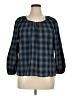 Gerard Darel Blue 3/4 Sleeve Blouse Size 14 (46) - photo 1