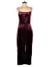Topshop Burgundy Jumpsuit Size 8 - photo 1