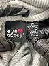 Eye Candy Gray Zip Up Hoodie Size M - photo 7