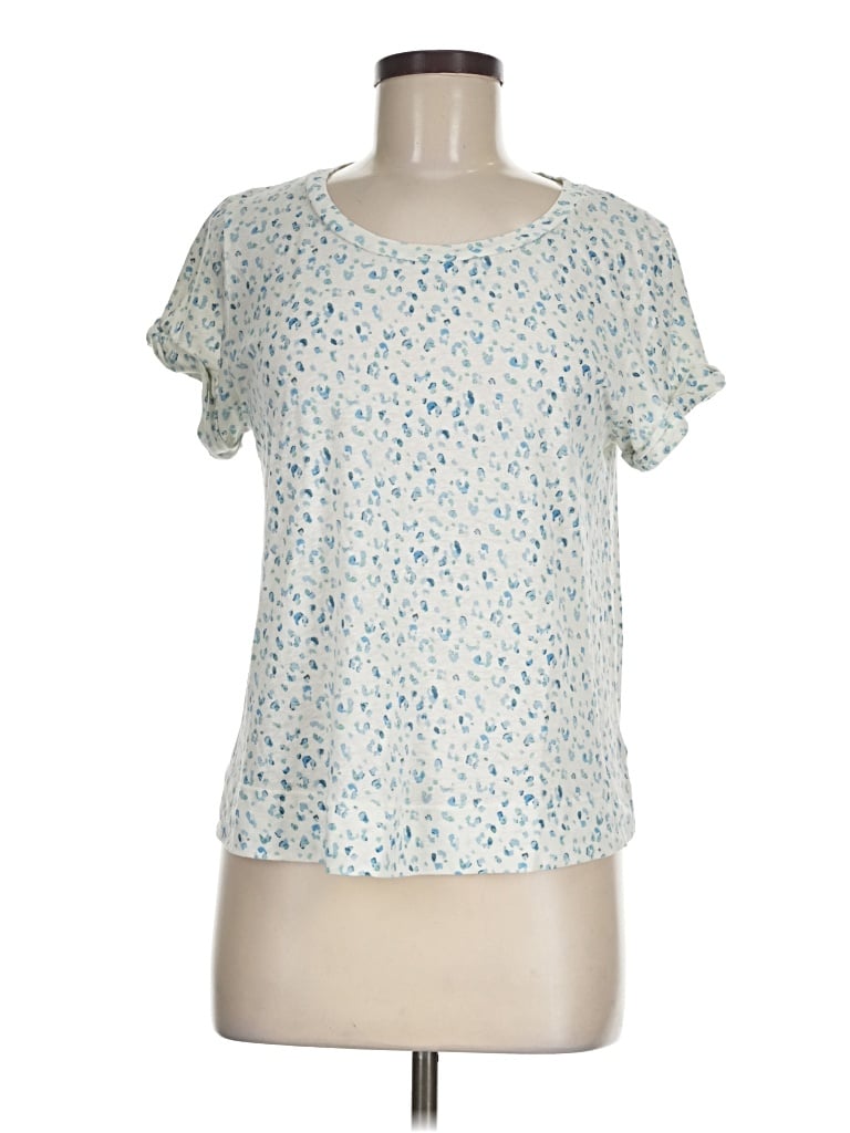 Pre-owned T.la Short Sleeve T-shirt In Ivory