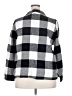 Old Navy 100% Cotton Checkered-gingham Black 3/4 Sleeve Button-Down Shirt Size XXL - photo 2
