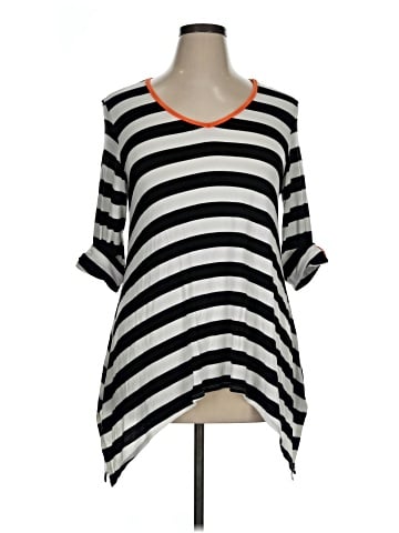 New Directions 3/4 Sleeve Top (view 1)