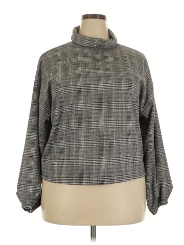 ELOQUII Long Sleeve Blouse (view 1)