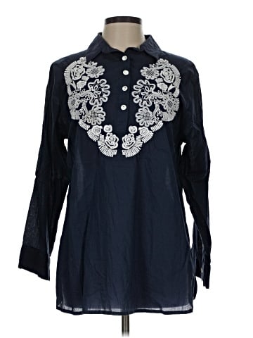 Gretchen Scott Designs Long Sleeve Blouse (view 1)