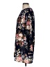Unbranded 100% Polyester Floral Blue Casual Dress Size M - photo 5