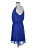 Lush 100% Polyester Solid Blue Cocktail Dress Size S - photo 5
