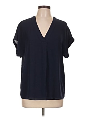Lauren by Ralph Lauren Short Sleeve Blouse (view 1)