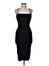 Nookie Solid Black Cocktail Dress Size M - photo 1