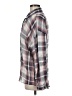 Passport 100% Cotton Plaid Gray Long Sleeve Button-Down Shirt Size M - photo 5