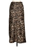 Rafaella 100% Polyester Animal Print Brown Casual Skirt Size M - photo 2
