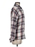 Passport 100% Cotton Plaid Gray Long Sleeve Button-Down Shirt Size M - photo 4