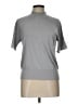 MM. LaFleur 100% Silk Gray Silk Pullover Sweater Size L - photo 1