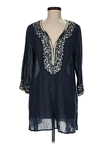 Calypso St. Barth 3/4 Sleeve Blouse (view 1)