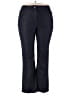 Kenneth Cole New York Chevron-herringbone Blue Jeans Size 18 - photo 1