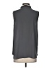 Ann Taylor 100% Polyester Gray Sleeveless Blouse Size S - photo 2