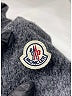 Moncler 100% Virgin Wool Gray pullover sweater Size Lg (3) - photo 7