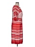 SOHO Apparel Ltd Stripes Red Casual Dress Size 1X - photo 4