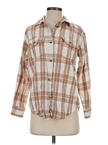 Japna Long Sleeve Button-Down Shirt (view 1)