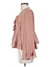 Mustard Seed 100% Polyester Pink Long Sleeve Blouse Size S - photo 5