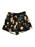 Allegra K Floral Black Shorts Size XS - photo 1