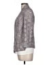 Alex Evenings Silver Jacket Size 10 - photo 5