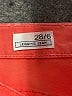 Gap Color Block Red Jeans Size 28 waist - photo 7