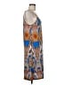 Unbranded Paisley Blue Casual Dress Size M - photo 4