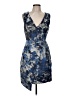 Hutch Graphic Blue Cocktail Dress Size 6 - photo 1