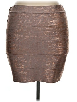 Boston Proper Faux Leather Skirt (view 2)