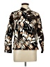 Laura Ashley Print Brown Jacket Size L (petite) - photo 1