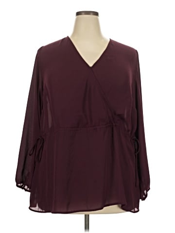 41Hawthorn 3/4 Sleeve Blouse (view 1)