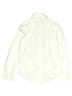 Calvin Klein Solid Ivory Long Sleeve Button-Down Shirt Size 8 - photo 2