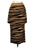 GRLFRND Animal Print Brown Casual Skirt Size XS - photo 2